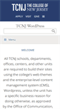 Mobile Screenshot of pages.tcnj.edu