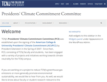 Tablet Screenshot of climate.pages.tcnj.edu